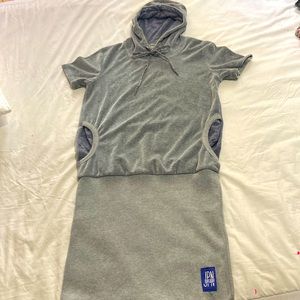 Superdry hooded sweater dress